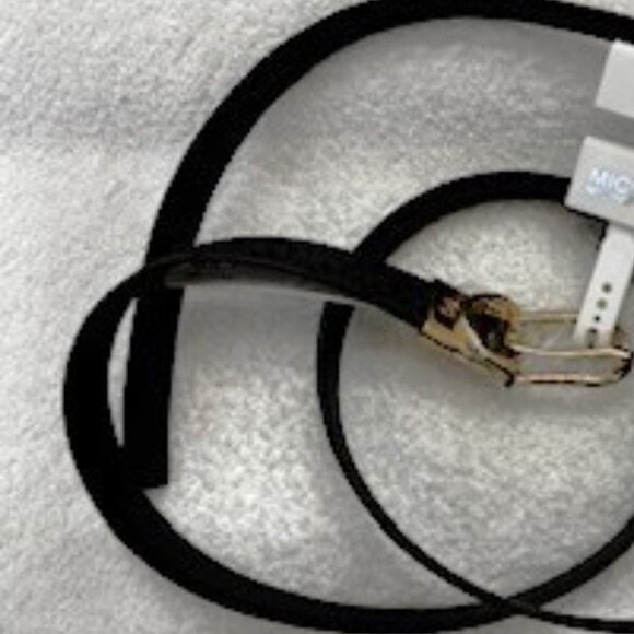 Michael Kors leather MK logo belt NWT Size 2X - Picture 7 of 7